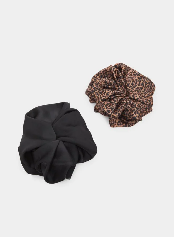 Styli Pack Of 2 - Printed Scrunchies